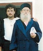 Cu Arhimandritul Mina Dobzeu,  botezatorul lui Nicolae Steinhardt - Covasna 1998
